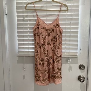Beaded Mini Dress